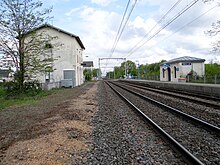 Vue générale de la gare.