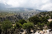 View of gorge in Dikti