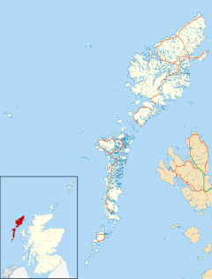 Rodel is located in Outer Hebrides