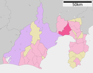 富士市位置図