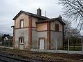 Der Geisterbahnhof von Vimpelles an der Eisenbahnlinie von Gouaix nach Montereau-Fault-Yonne