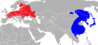 Aire de répartition du Chien viverrin