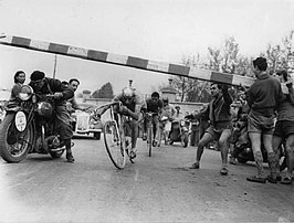 Fausto Coppi en Renzo Soldani