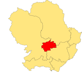 Location of the ward