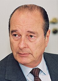 Jacques Chirac, 22e président de la République, ancien député de la Corrèze.