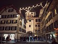 Besucher des Weihnachtsgottesdienstes in der Pfarrkirche kehren heim