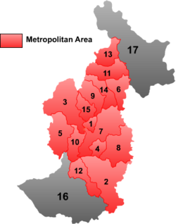 Location of Jinshantun ("8") within Yichun City