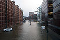 Image 24Floods caused by Cyclone Xaver in HafenCity on 6 December 2013 (from History of Hamburg)