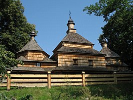 Een houten kerk in Gorajec