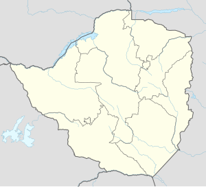 Lange is located in Zimbabwe