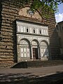 Façana renaixentista de la Badia Fiesolana, l'antiga catedral