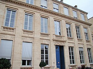 L'hôtel Nairac, Bordeaux (1775-1777).