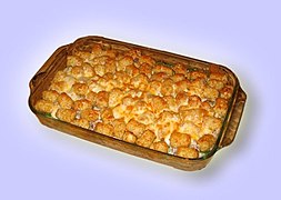 A tater tot hotdish