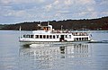 Die MS Utting als Ausflugsschiff auf dem Ammersee (1991)