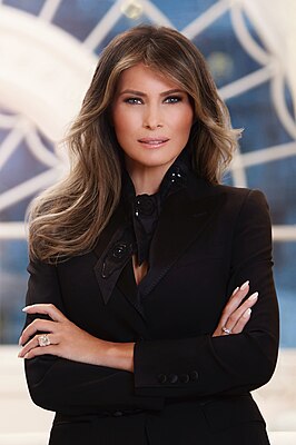 Melania Trump in 2017