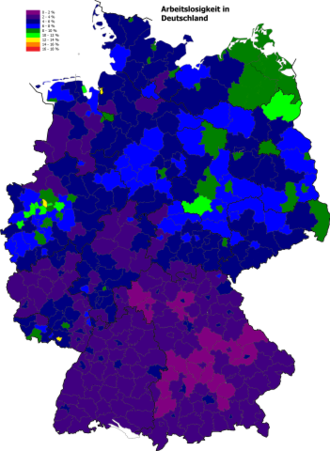 Oktober 2017 Bund: 5,4 % West: 5,0 % Ost: 7,0 %