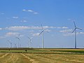 Windmills at the Eolica Mihai Viteazu Wind Farm