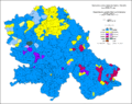 Језички састав Војводине по насељима 2011. године