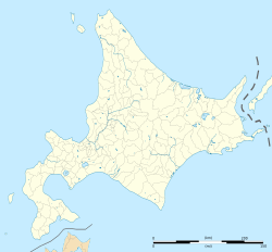 弟子屈飛行場の位置（北海道内）