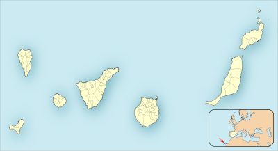 Patrimoniu de la Humanidá n'España alcuéntrase n'Islles Canaries