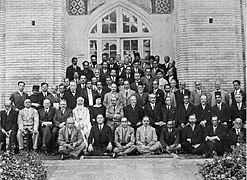 Participants of the Ferdowsi Millenary Congress in Tehran.