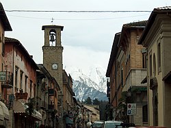 Skyline of Amatrice