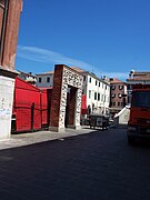 Porte monumentale du marché aux poissons