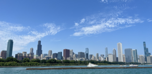 Skyline of the Loop from Lake Michigan