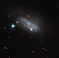 LA galaxia irregular IC 3583 posee una linea de estrellas que atraviesan su centro.[11]​