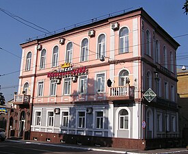 Hotel Velikobritaniya uit 1883 was een van de oudste gebouwen in de volksrepubliek