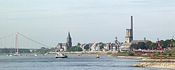 Skyline of Emmerich am Rhein