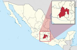 Location of Mexico