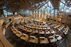 Debating Chamber of the Scottish Parliament