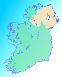 Localização de Kilkenny na Irlanda