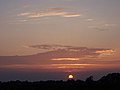 Zonsondergang in Steenwijkerwold, Overijssel (zomer)