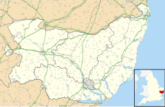 Burgh is located in Suffolk