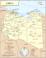 Image 38A map of Libya (from Libya)