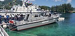 Wave Rider Class patrol boats which were donated to Seychelles Coast Guard by Government of Sri Lanka