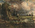 John Constable, Katedrala u Salisburyju s dugom, 1824., ulje na platnu, 87,6 × 111,8 cm, Viktorijin i Albertov muzej, London