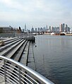 Newtown Creek Nature Walk: steps into the water