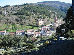 Skyline of Ortigosa de Cameros