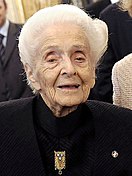 Rita Levi-Montalcini, neurolog italian, laureată Nobel