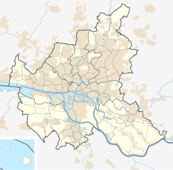 Wandsbek is located in Hamburg