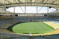 Stade Maracanã, cérémonies d'ouverture et de clôture, ainsi que les phases finales de football.