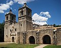 Image 12Mission Concepcion is one of the San Antonio missions which is part of a National Historic Landmark. (from History of Texas)