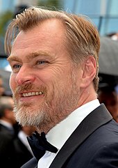 Christopher Nolan di Festival Film Cannes 2018.