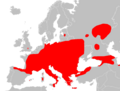 Aire de répartition du Loir gris