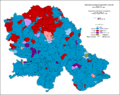 Верски састав Војводине по насељима 2011. године