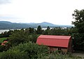 Vue sur la rive nord du fleuve Saint-Laurent.