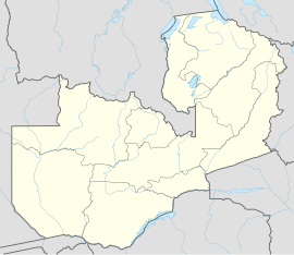 Zambia üzerinde Kitwe